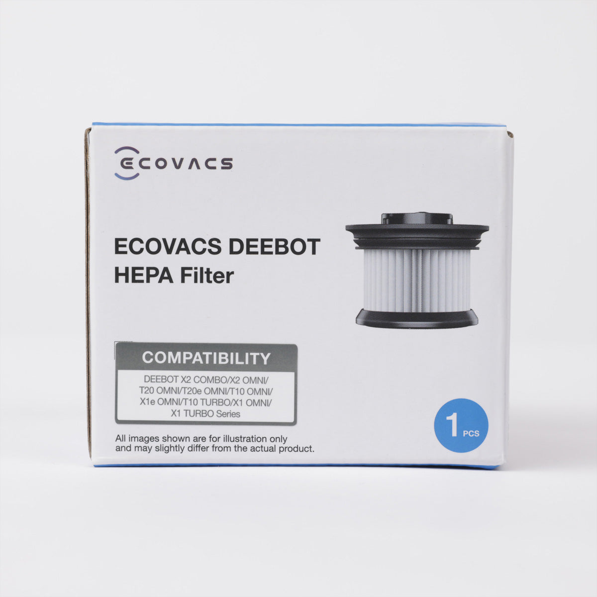 Ecovacs HEPA-Filter H13 – 1 Stück, für DEEBOT X2 COMBO/T30S COMBO