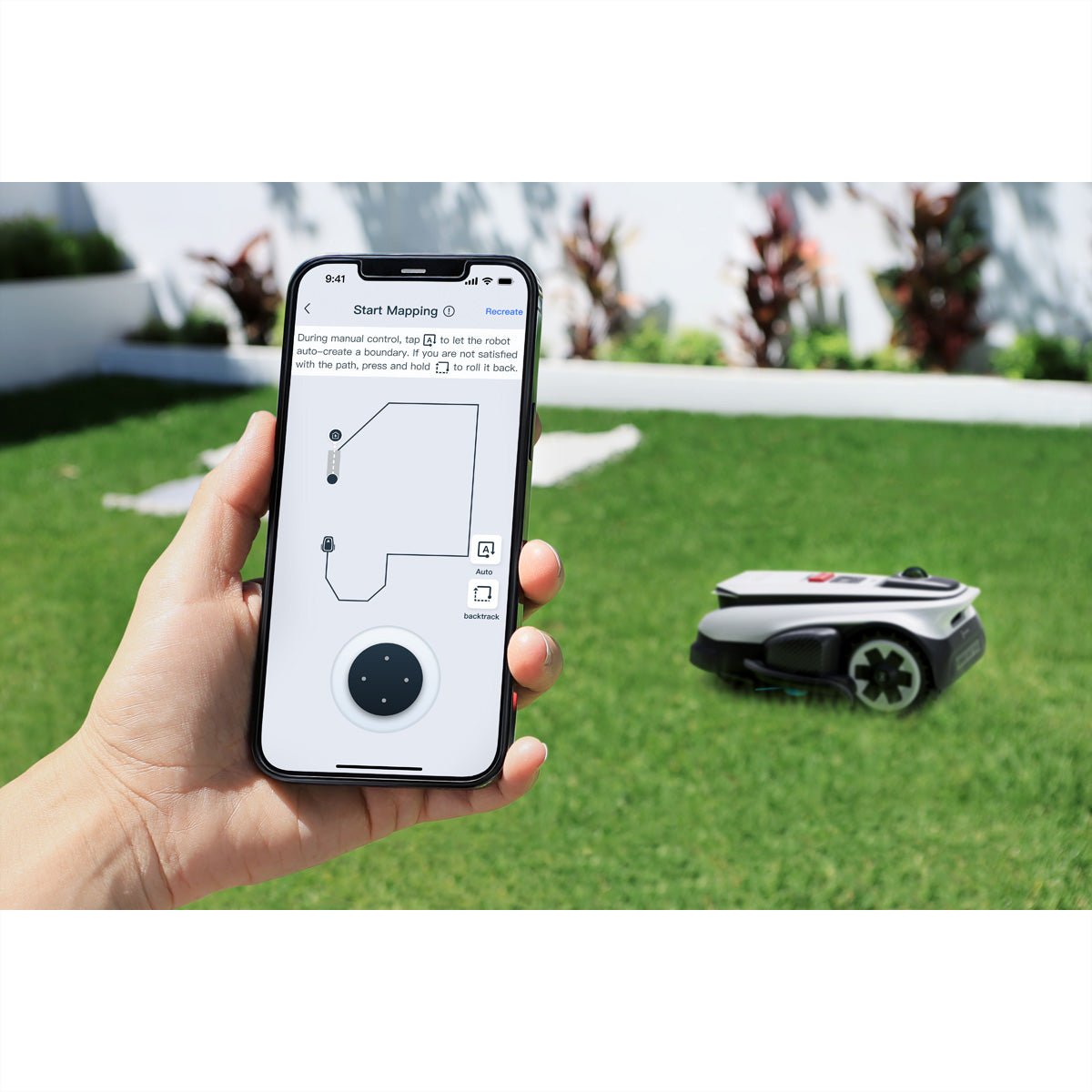 Ecovacs GOAT A1600 LiDAR Pro – Mähroboter – 1'600 m², Schnittbreite 30 cm, LiDAR-Navigation