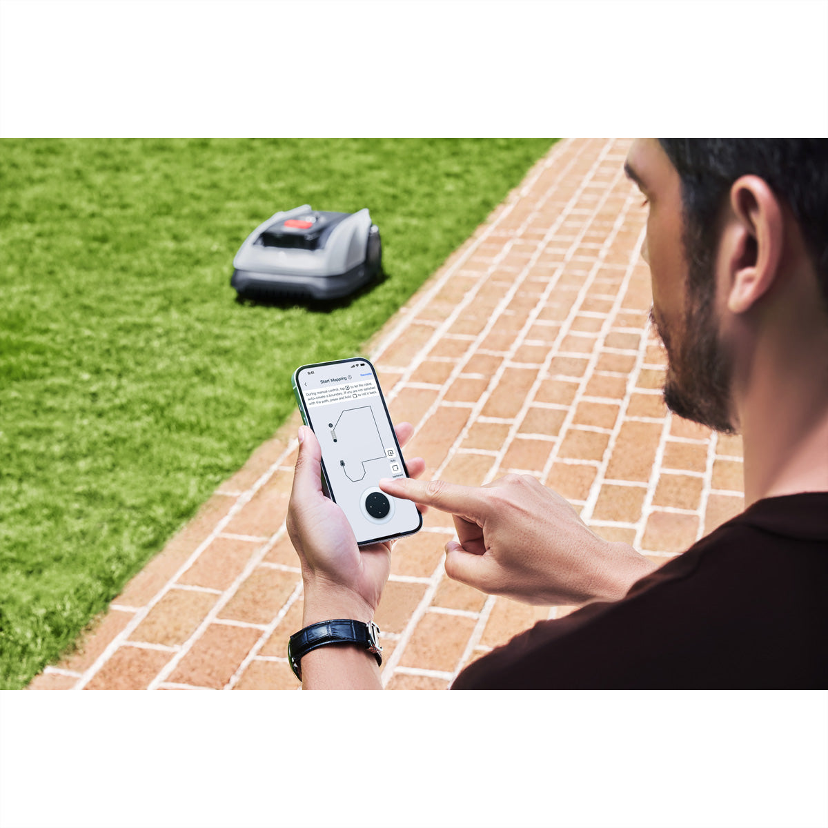 Ecovacs GOAT O600 RTK – Mähroboter – RTK-Navigation, 600 m², 19 cm Schnittbreite