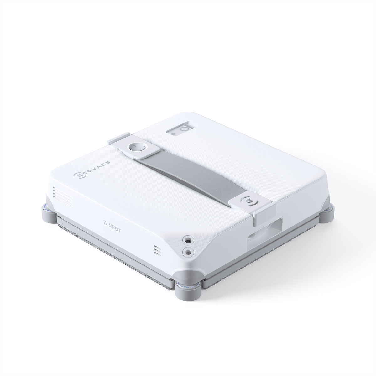 Ecovacs Fensterreiniger WINBOT MINI 2 – 0,23 l – weiss/grau – Akku – 21,5 × 21,5 × 5,5 cm
