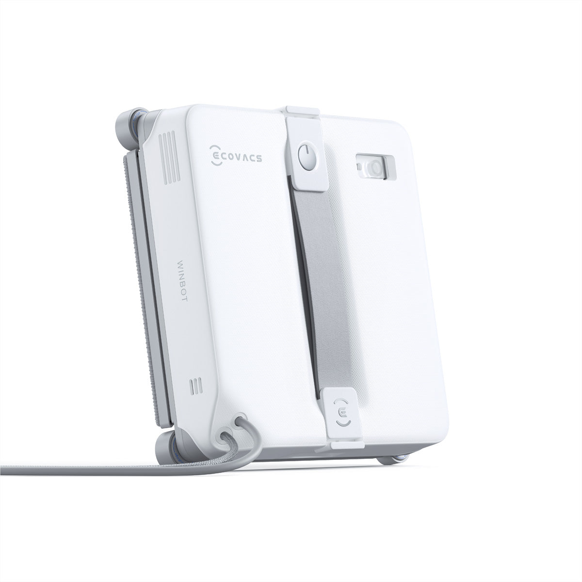 Ecovacs Fensterreiniger WINBOT MINI 2 – 0,23 l – weiss/grau – Akku – 21,5 × 21,5 × 5,5 cm