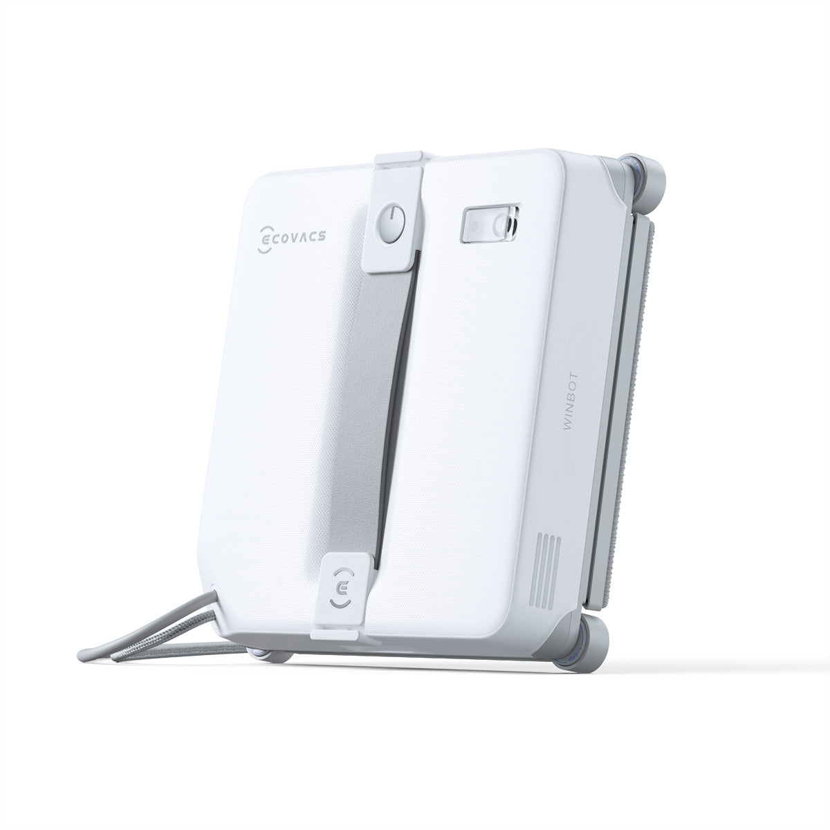 Ecovacs Fensterreiniger WINBOT MINI 2 – 0,23 l – weiss/grau – Akku – 21,5 × 21,5 × 5,5 cm