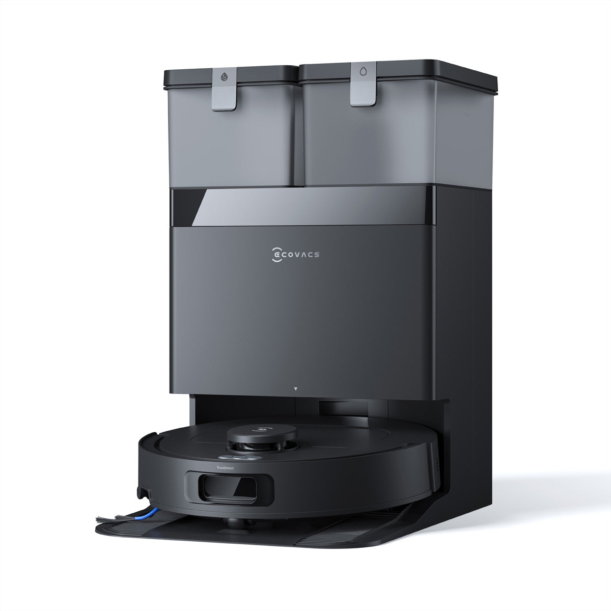 Ecovacs Saugroboter DEEBOT T30e OMNI, mit Absaugstation, mit Wischfunktion – 25000 Pa, 180 min, Höhe 100 mm