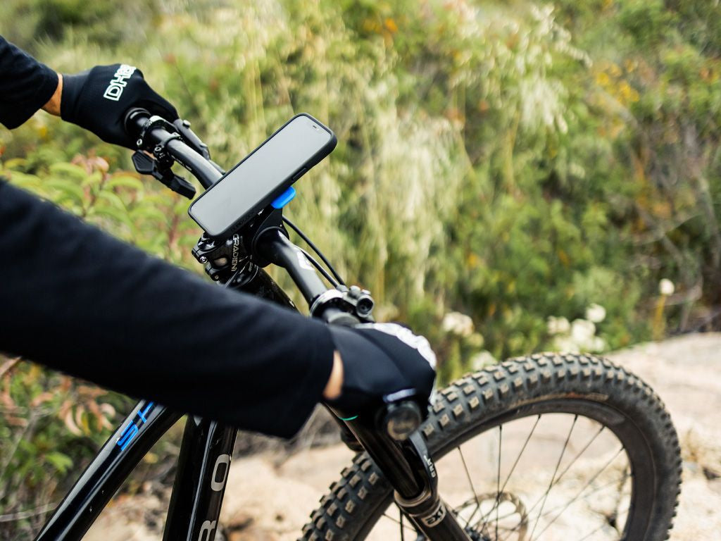 Quad Lock Out Front Mount V3 – Fahrrad-/Motorrad-Halterung – Klemmhalterung, für Smartphones bis 7"