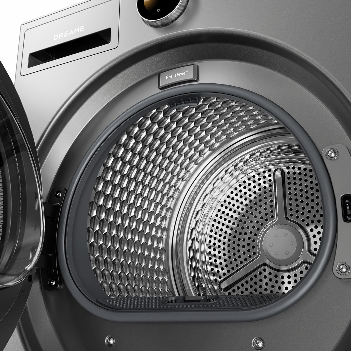 Dreame Wäschetrockner DWD09L90TAEU, 9 kg, Energieeffizienzklasse B – Grau, Metall