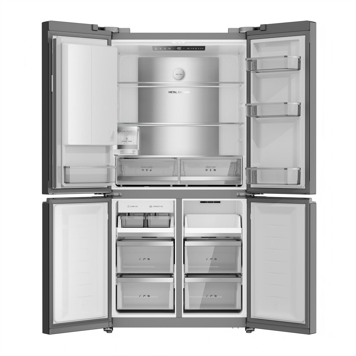 Dreame Food-Center DRC560WMXECH – 560 l, 230 V, Kompressor, Energieeffizienzklasse E