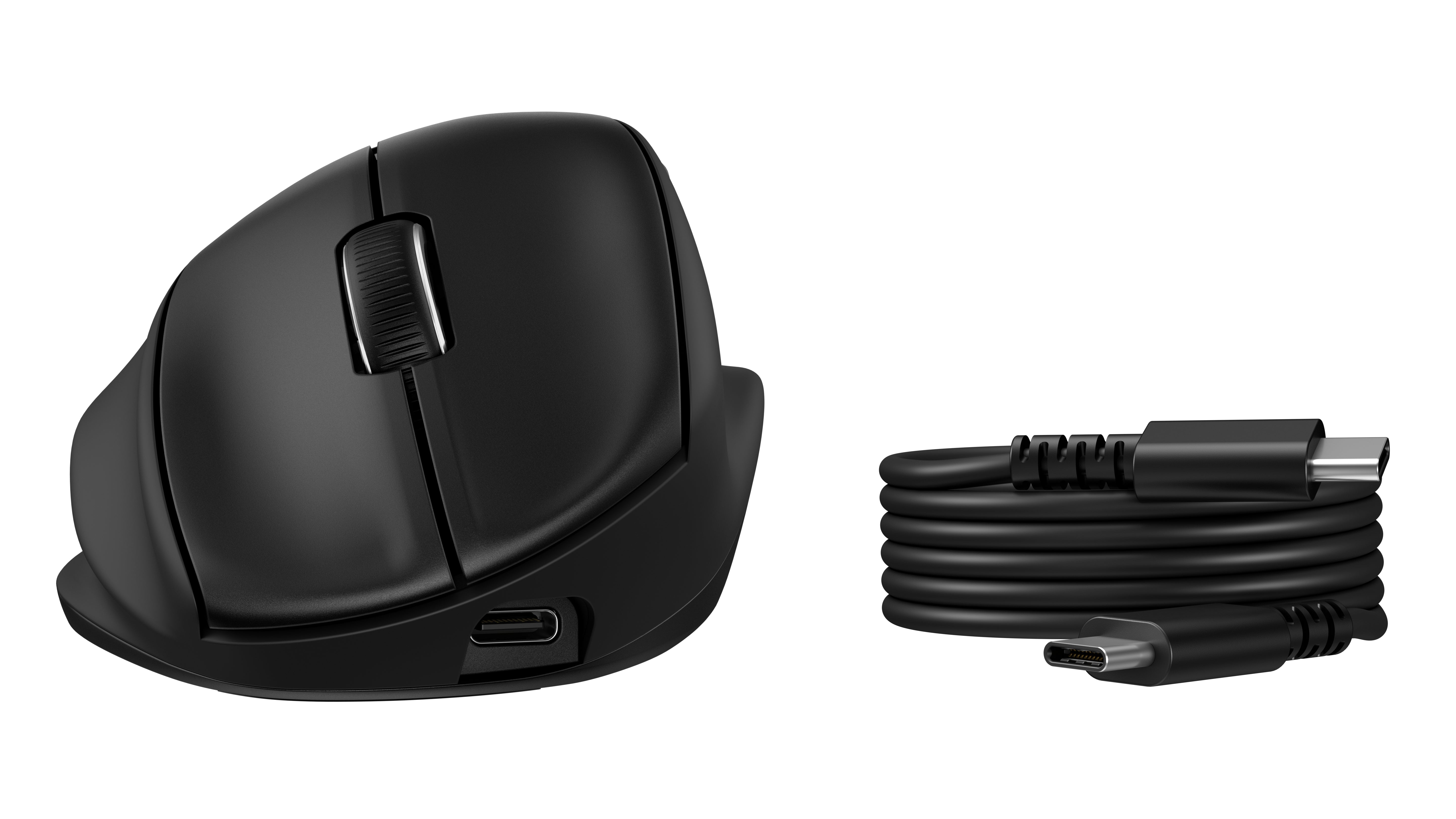 HP Tilt 725M – Maus – Kabellos (Bluetooth/2,4 GHz), Schwarz