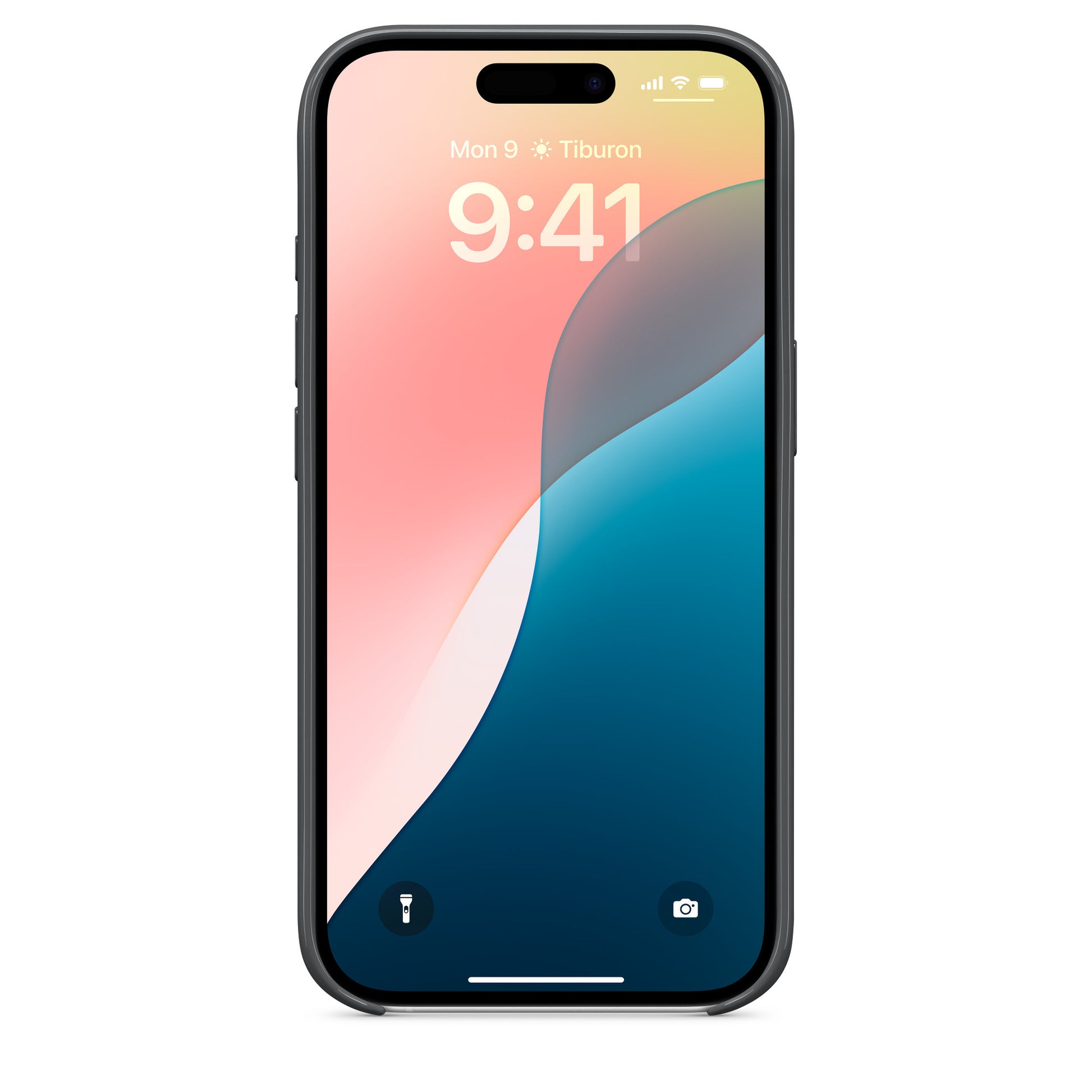 Apple Beats Backcover – für Apple iPhone 16, MagSafe, PC+TPU+Mikrofaser, Nachtschwarz