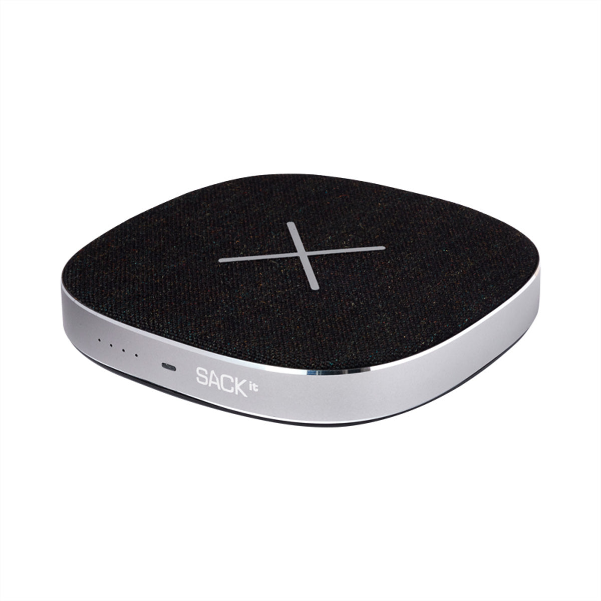 SACKit CHARGEit Wireless Powerbank 6'000 mAh – Wireless 10 W, 1× USB-A, schwarz