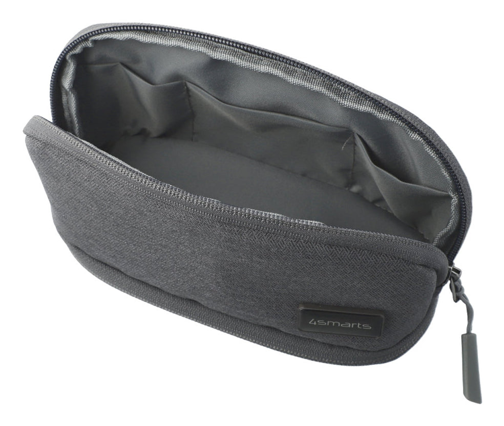 4smarts Hülle Smart Tech-Pouch – grau, Polyester