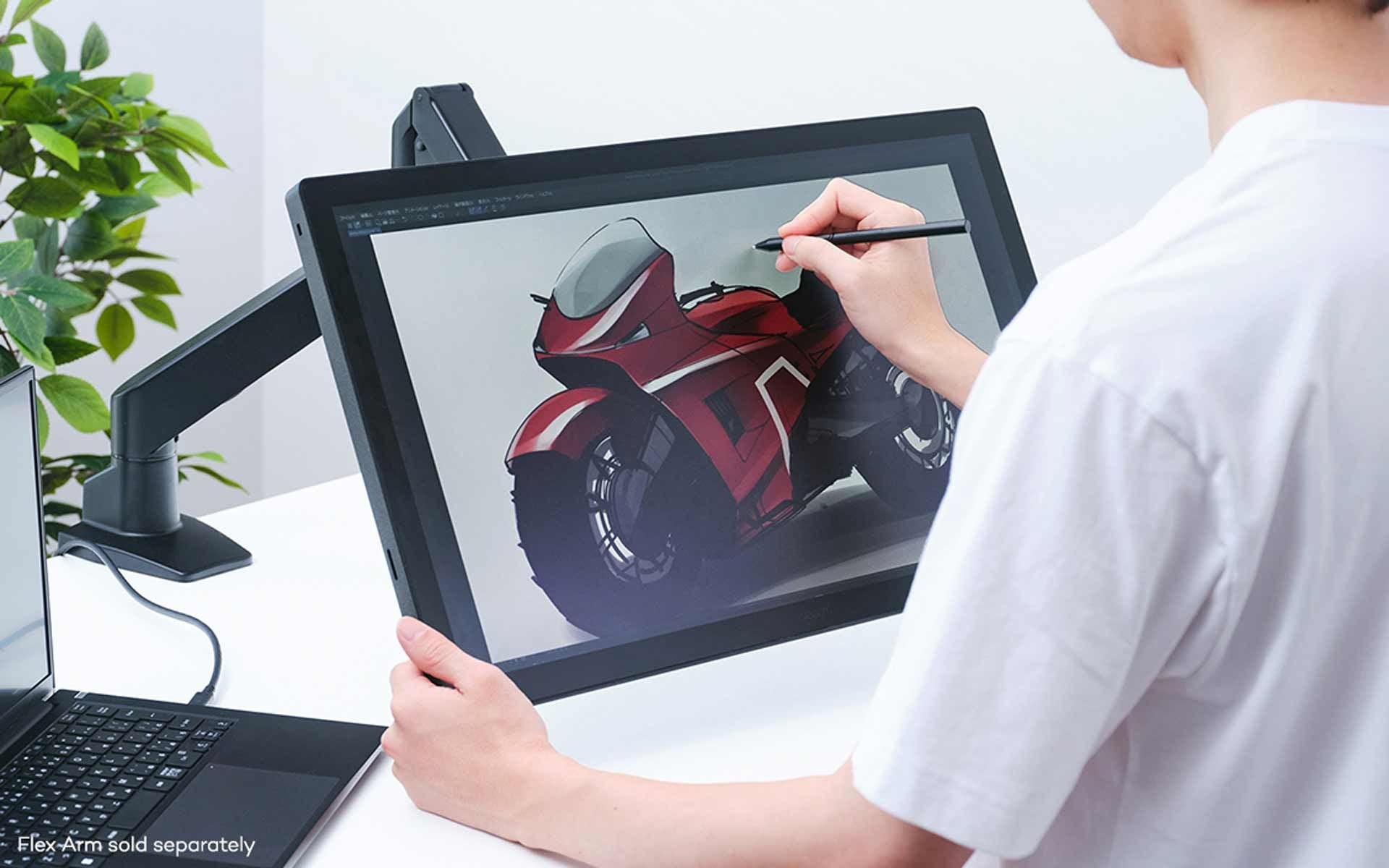 Wacom Stiftdisplay Cintiq 24, 24", Stift, schwarz, für Windows, macOS