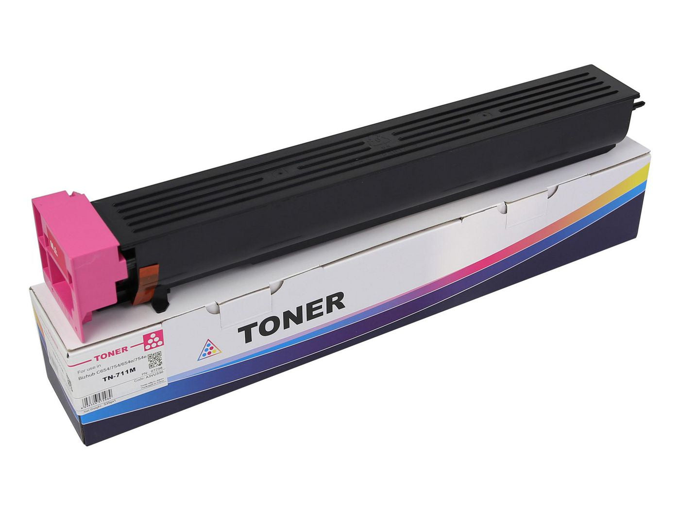 CoreParts TN711M Magenta Toner – Kompatibel – 31'500 Seiten – für Konica Minolta Bizhub C654/754/654e und andere