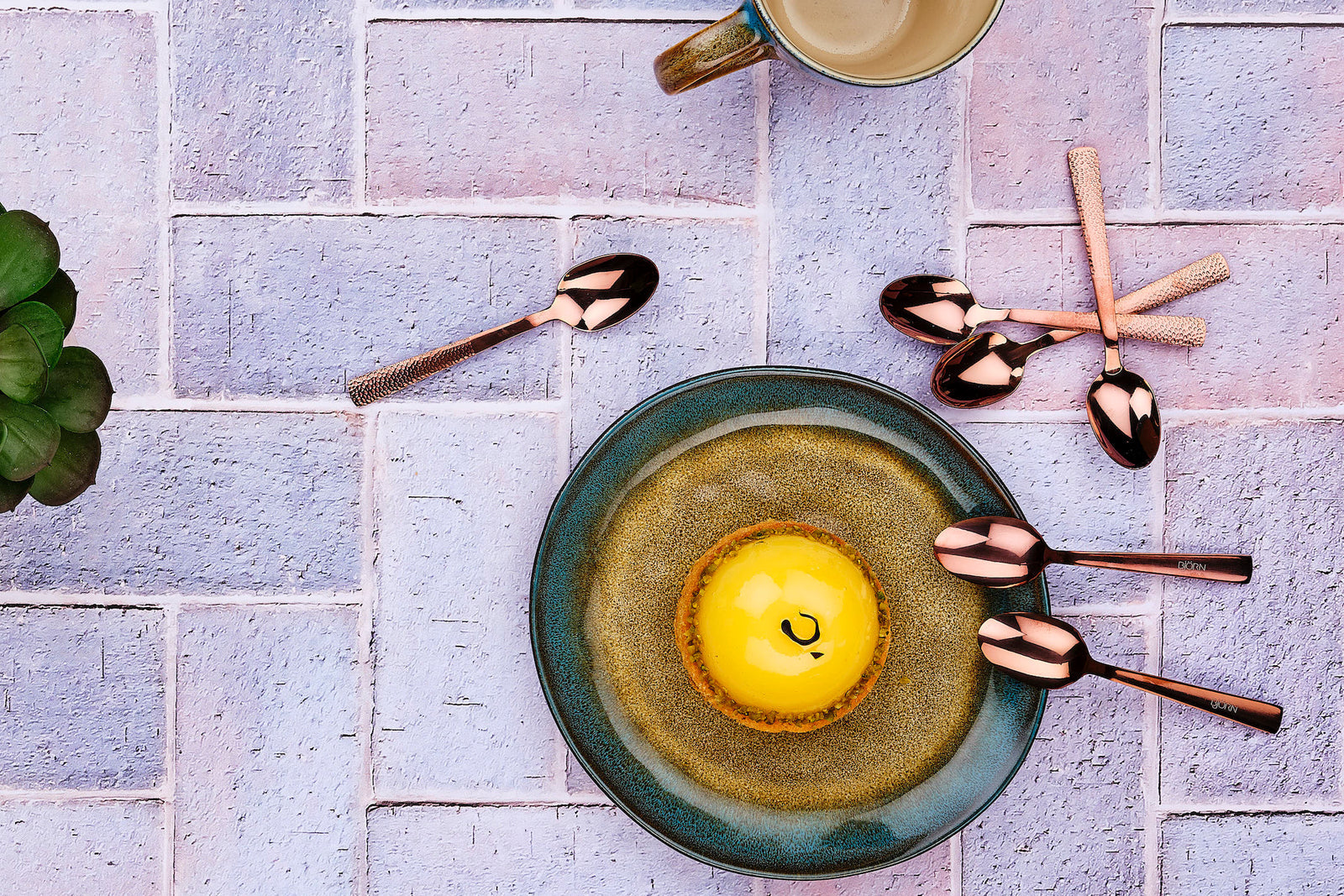 Björn Besteck-Set FINN – 24-teilig, für 6 Personen, Edelstahl 18/0, Kupfer