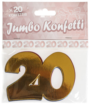 Trendcompany Partykannonen Geburtstag – Mehrfarbig – 7,5 × 10 cm – Papier – 20 Stk