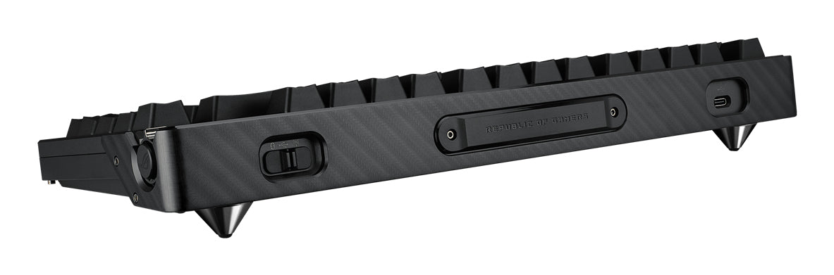 ASUS Gaming-Tastatur 75% – Mechanisch, RGB – Bluetooth & 2,4 GHz (USB-A-Empfänger) – Schwarz
