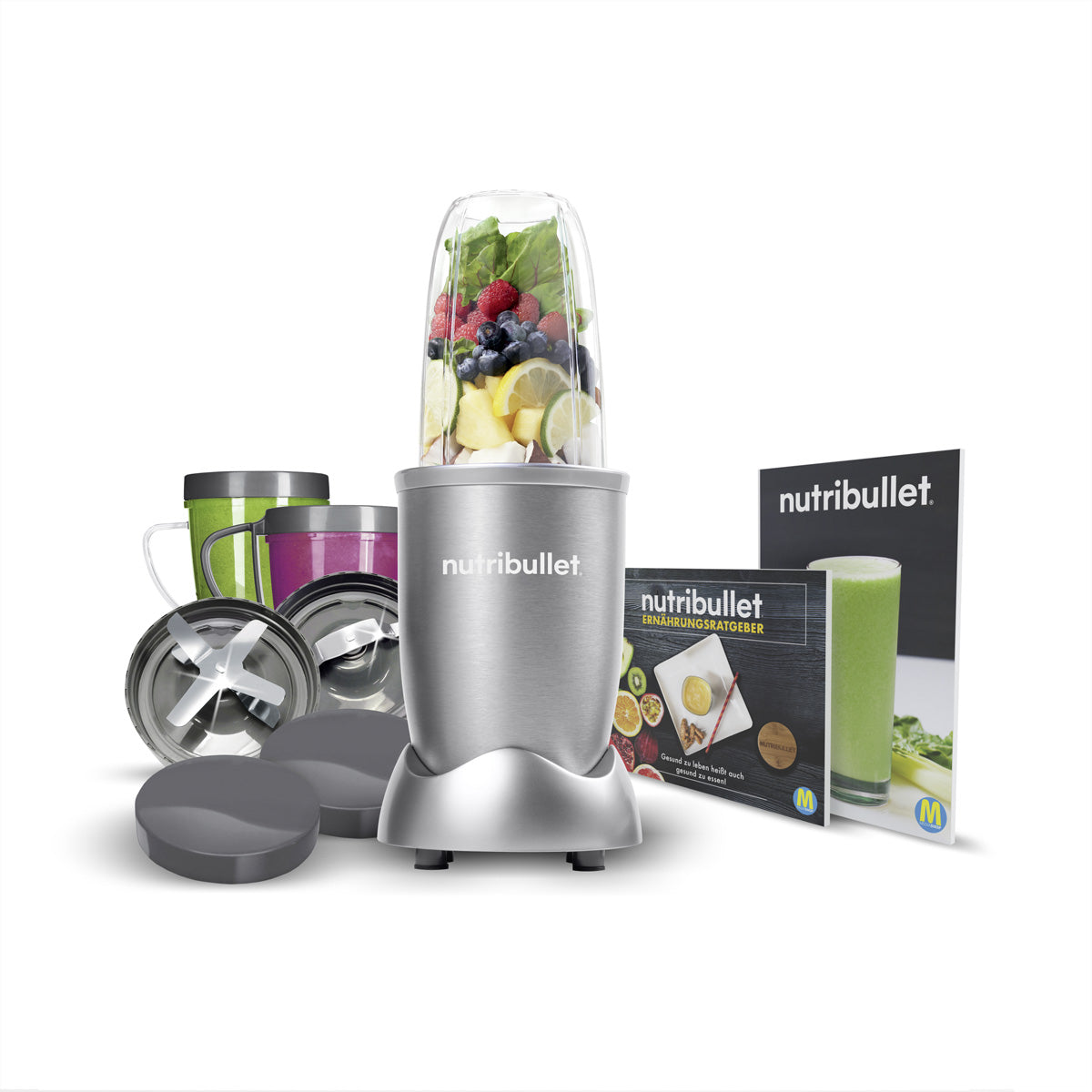 Nutribullet Smoothie-Mixer – 700 ml, 600 W, To-Go – Anthrazit