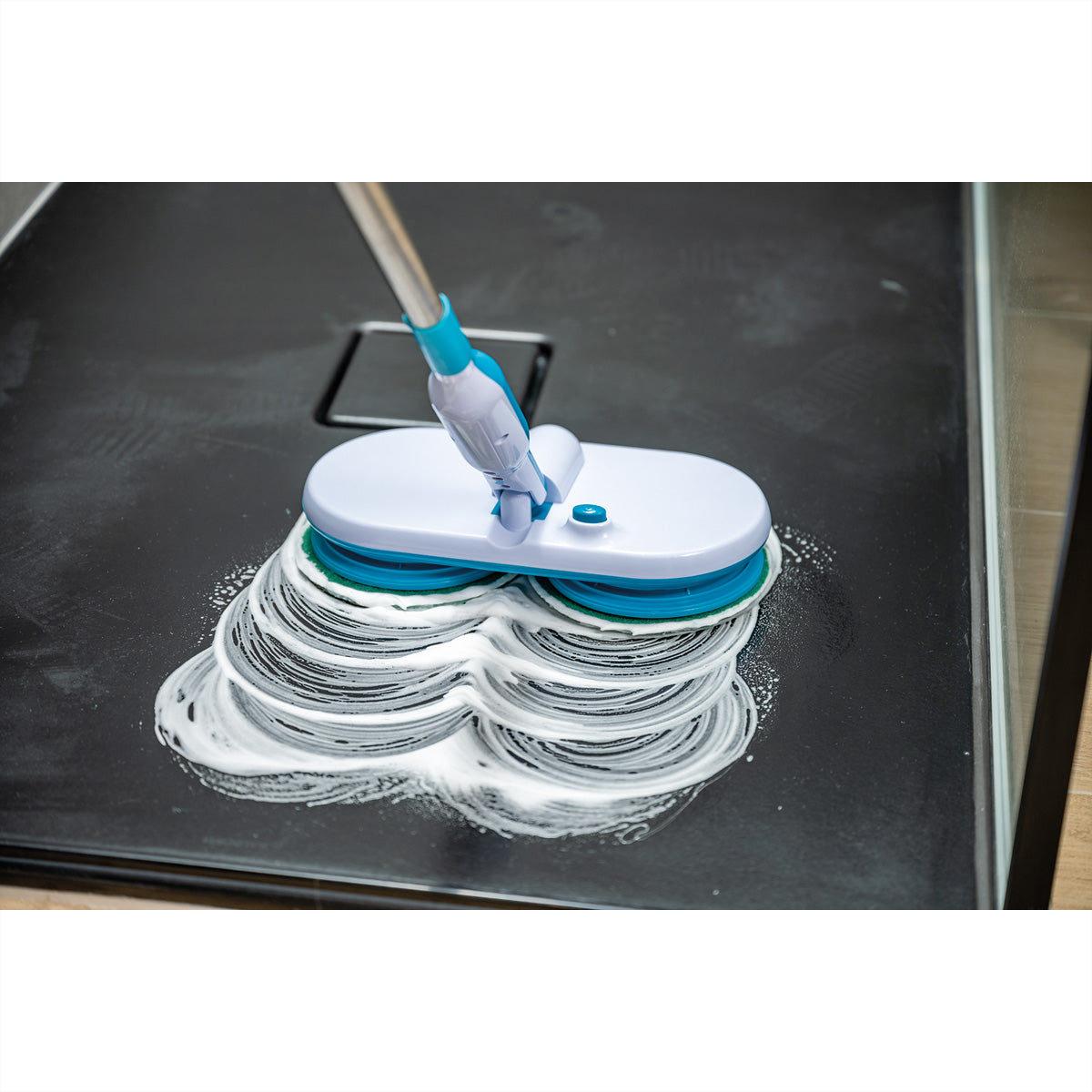 Hurricane Reinigungsgerät Floating Mop – 40 min Akkulaufzeit, 0,2 l, Blau
