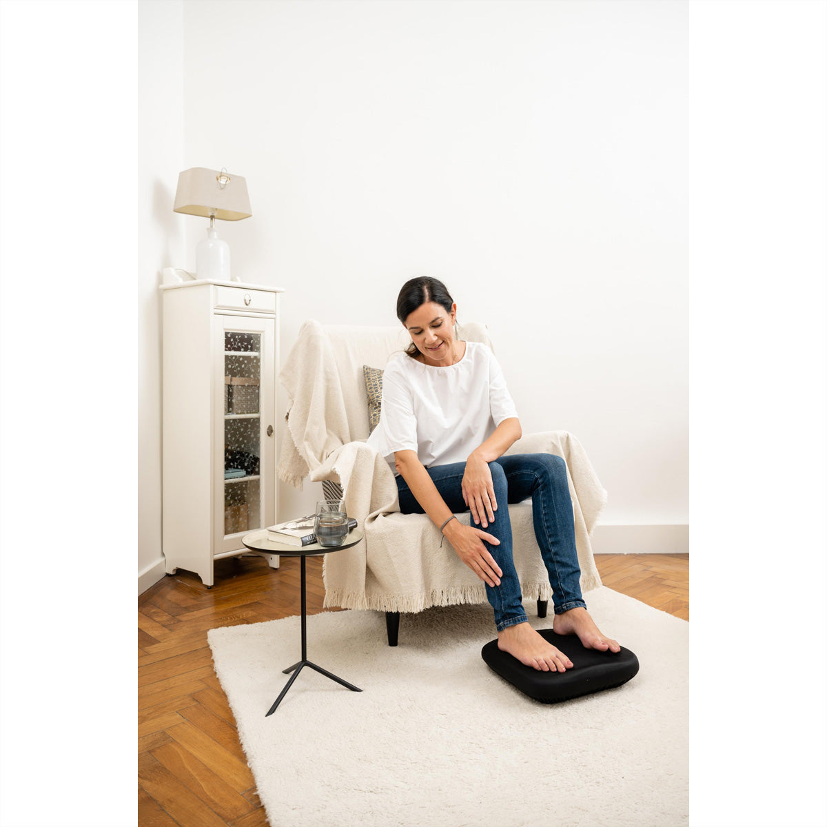 Belena Shiatsu-Fussmassagegerät Active Pro – mit Wärmefunktion, 15 Min. Auto-Timer