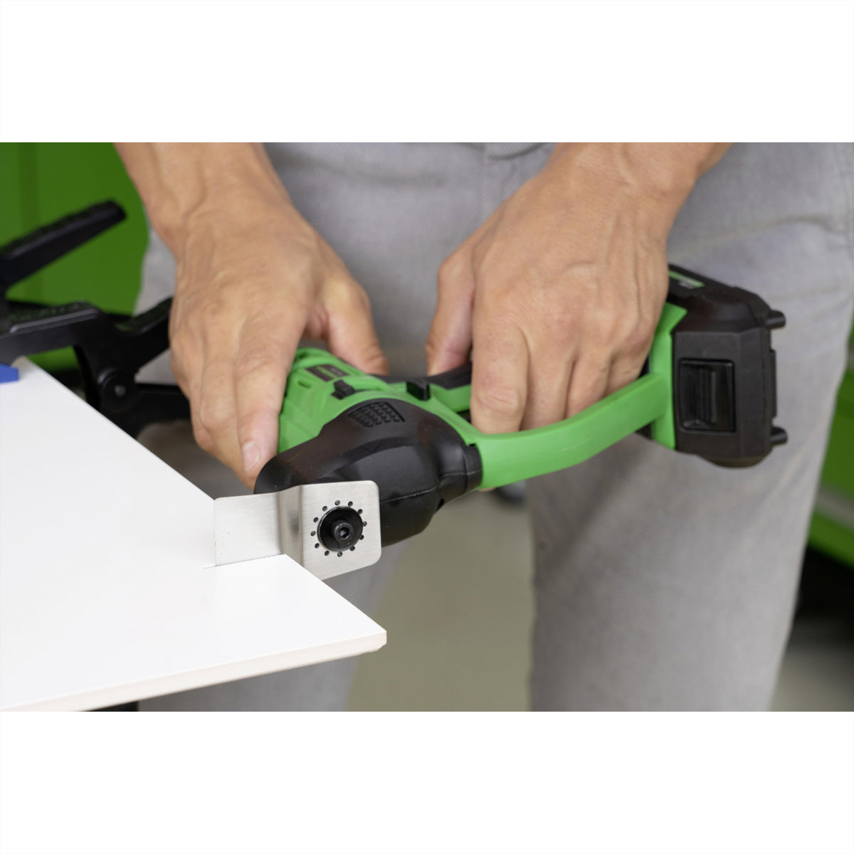 Mediashopping Hammersmith MultiTool Multifunktionswerkzeug – 18 V – 1 Akku & Schnellladestation, Koffer