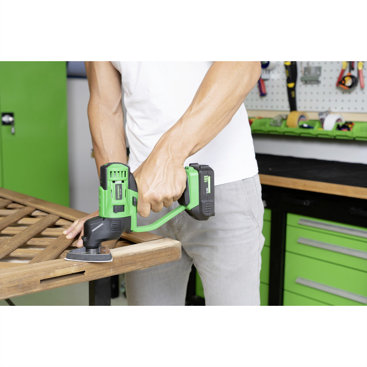 Mediashopping Hammersmith MultiTool Multifunktionswerkzeug – 18 V – 1 Akku & Schnellladestation, Koffer