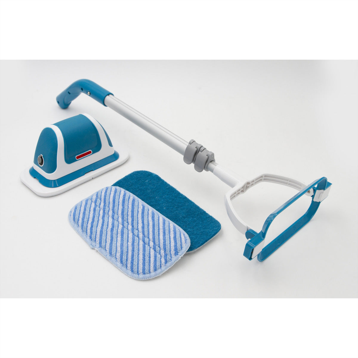 Livington MultiScrubber Reinigungsgerät – Akku, teleskopierbar bis 105 cm, blau, 11,0 × 39,0 × 22,8 cm