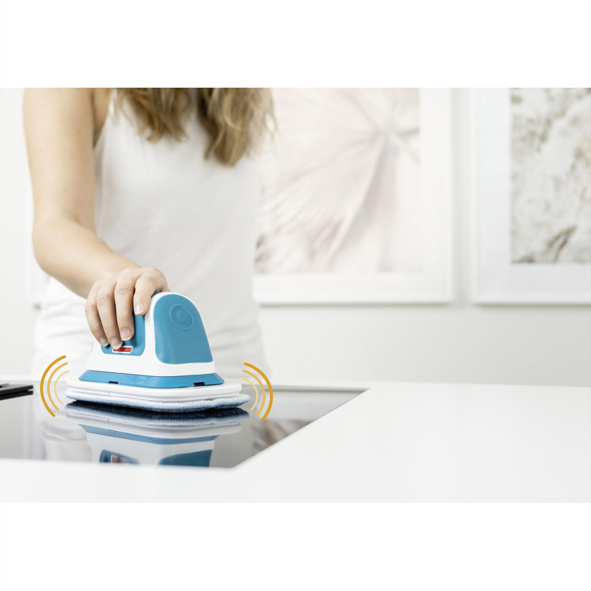 Livington MultiScrubber Reinigungsgerät – Akku, teleskopierbar bis 105 cm, blau, 11,0 × 39,0 × 22,8 cm