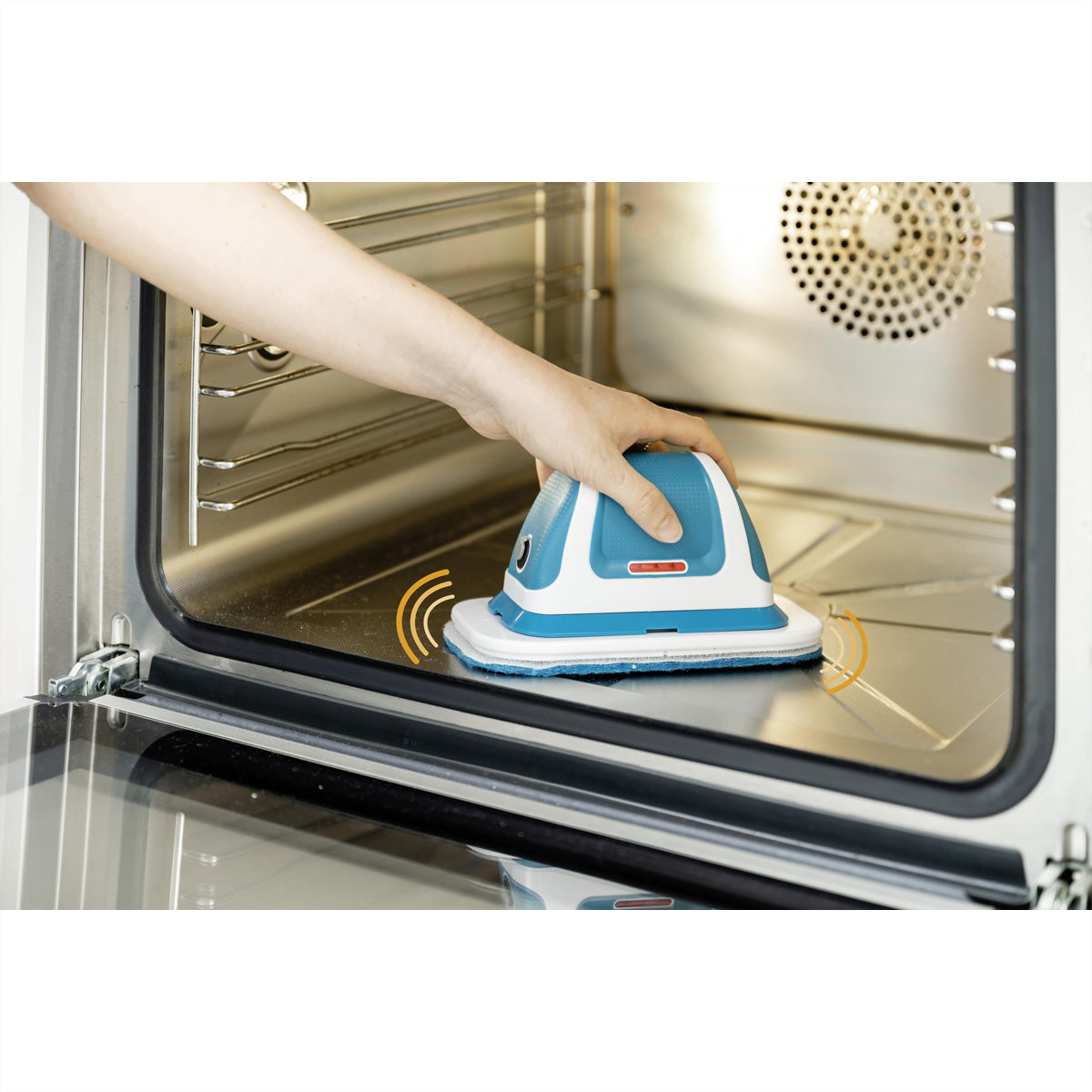 Livington MultiScrubber Reinigungsgerät – Akku, teleskopierbar bis 105 cm, blau, 11,0 × 39,0 × 22,8 cm