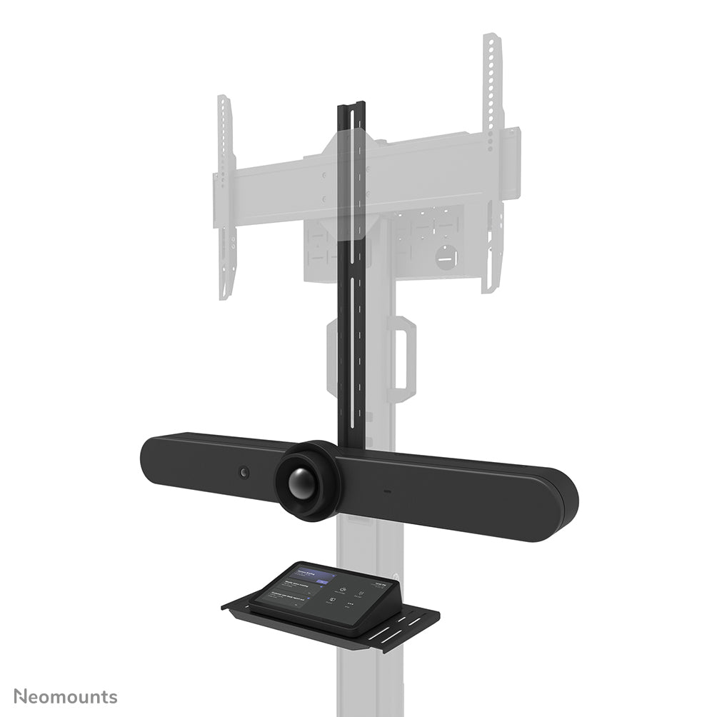 Neomounts AFLS-825BL1 – Regal, höhenverstellbar 225–651 mm, Tragkraft 9 kg, für FL50S-825BL1, Schwarz