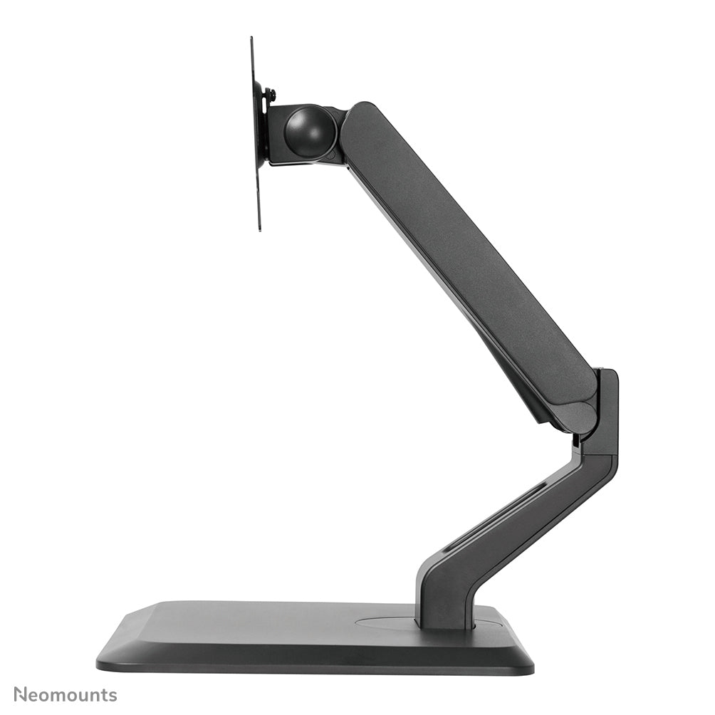 Neomounts FPMA D885BLACK – Tischhalterung, bis 32", VESA 75 × 75 mm, 10 kg, neigbar, schwarz