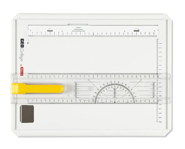 Aristo Zeichenplatte A4, Magnet-Klemmschiene, Kunststoff, Weiss