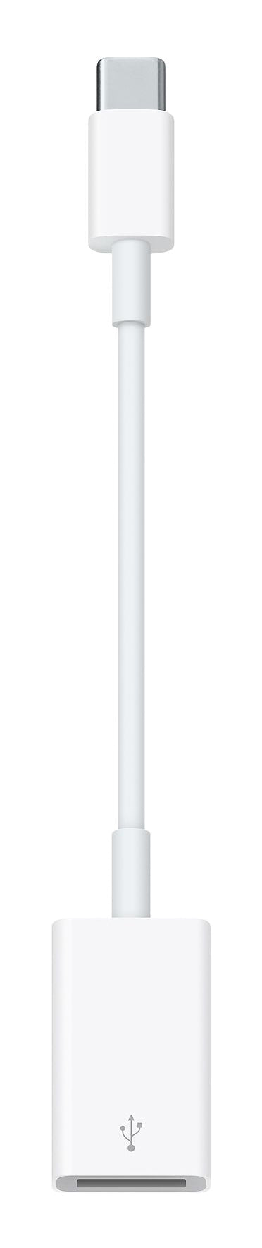 Apple MW5L3ZM/A USB-C zu USB-A Adapter – für iPhone/iPad/Mac (Auswahl), Weiss