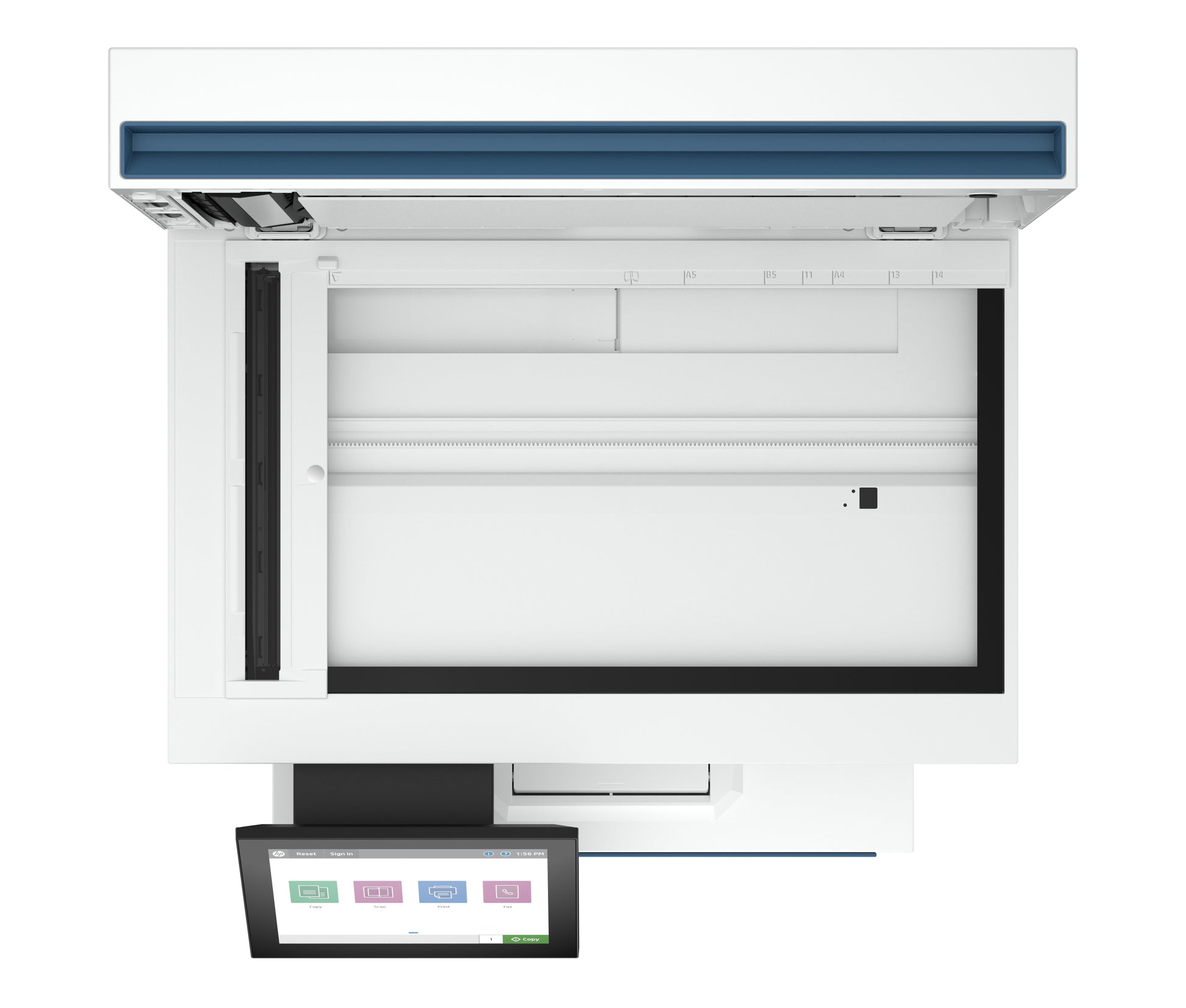 HP LaserJet Enterprise MFP 5602dn – Schwarz-Weiss, A4, Duplex, LAN, USB, 50 S./Min., AirPrint, Mopria