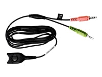 Epos Audio-Y-Kabel EasyDisconnect auf 2×3,5 mm Klinke (Stecker)