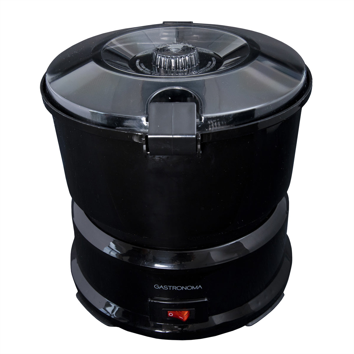 Gastronoma – Elektrischer Kartoffelschäler 1 kg, 27 × 25,5 × 27 cm, schwarz