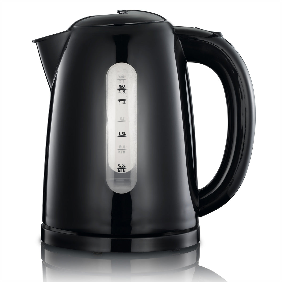 Melissa Wasserkocher 16130301 – 1,7 l, 2025 W, Schwarz, 360°-Sockel