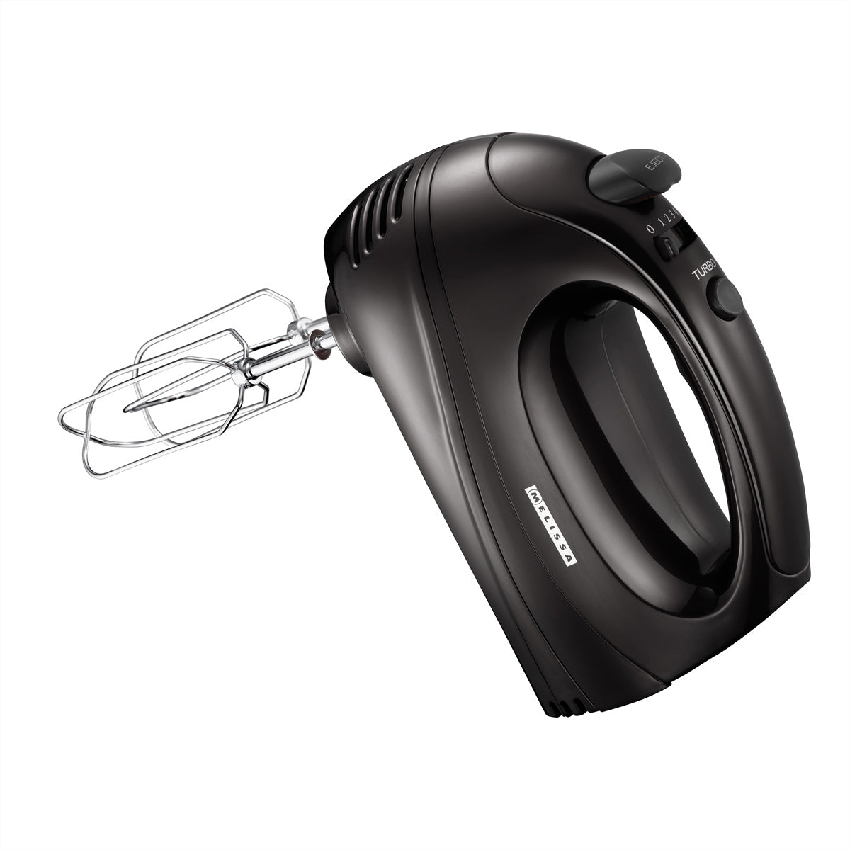 Melissa Handmixer 16200085 – 300 W, Turbo – Schwarz
