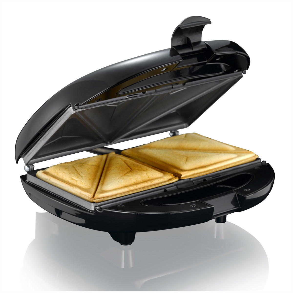 Melissa Sandwichmaker 16240110 – Grill & Waffel, 850 W – schwarz