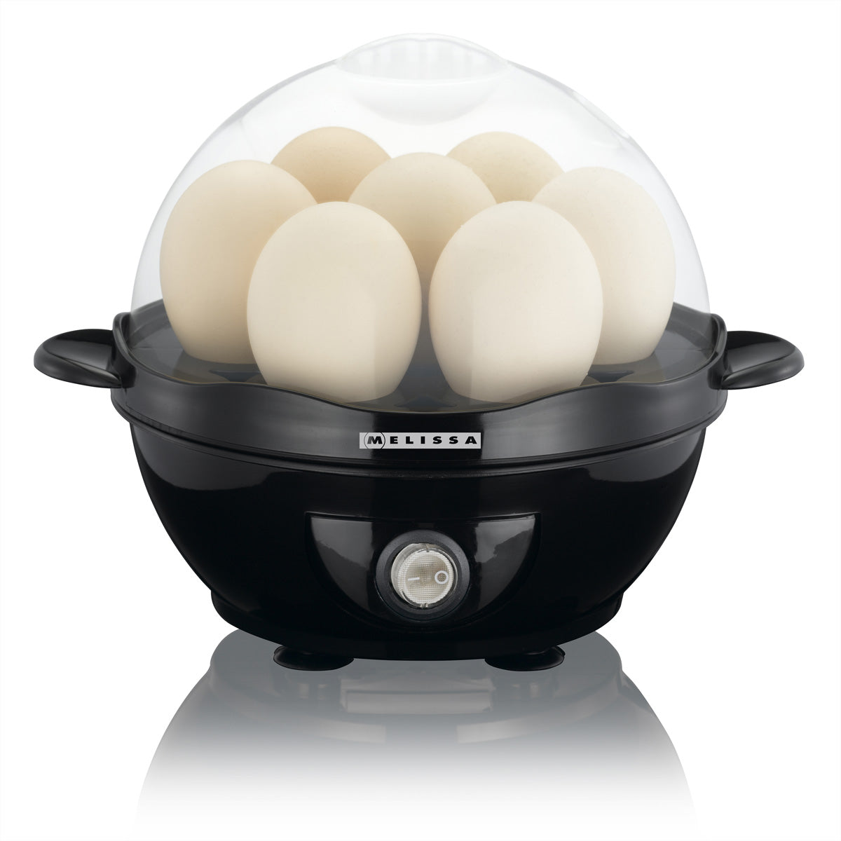 Melissa Eierkocher 16270021 – 7 Eier, 360 W, Eierstecher – Schwarz
