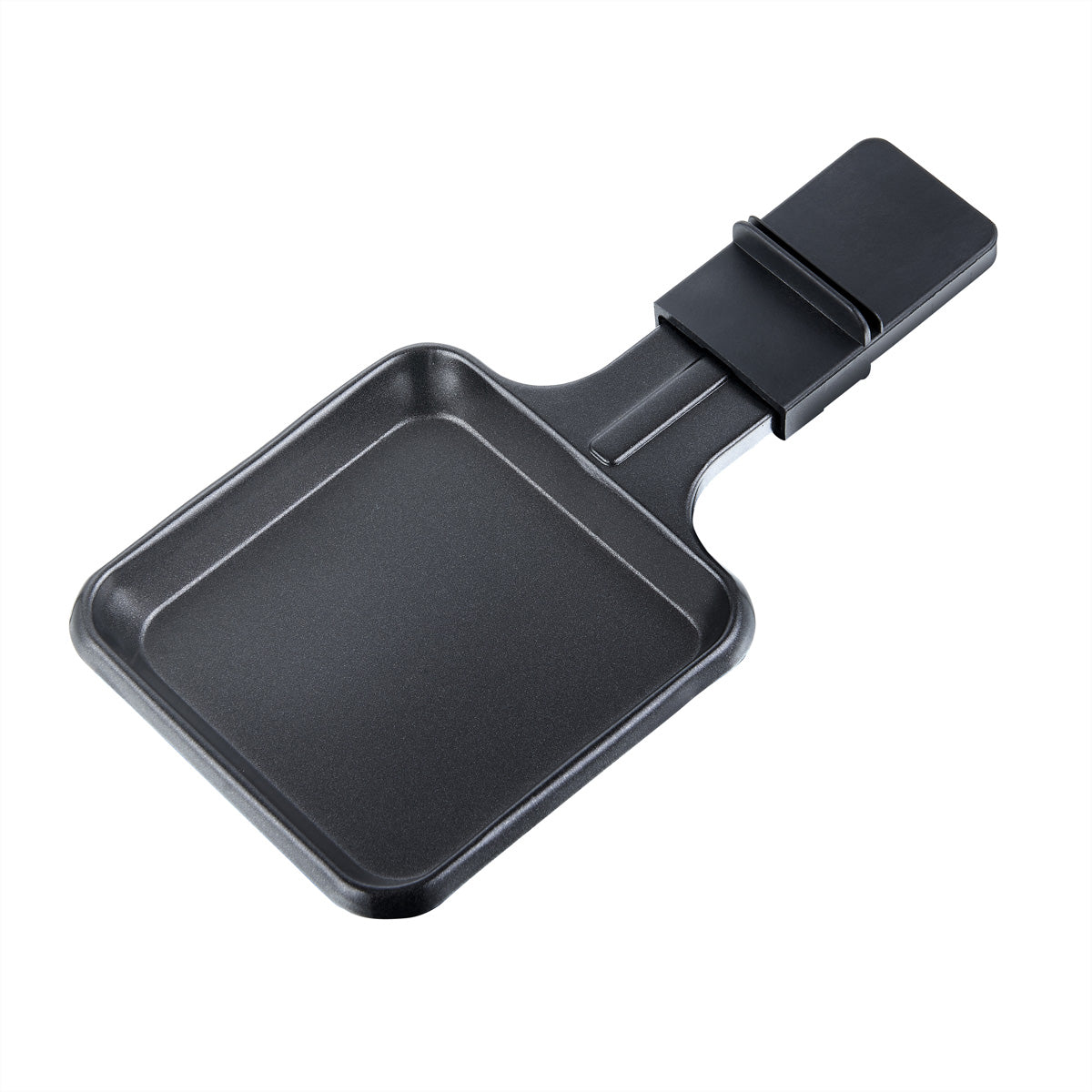 Melissa Raclette 16300027 – 8 Personen, 1300 W, Grillplatte 21×21 cm – schwarz