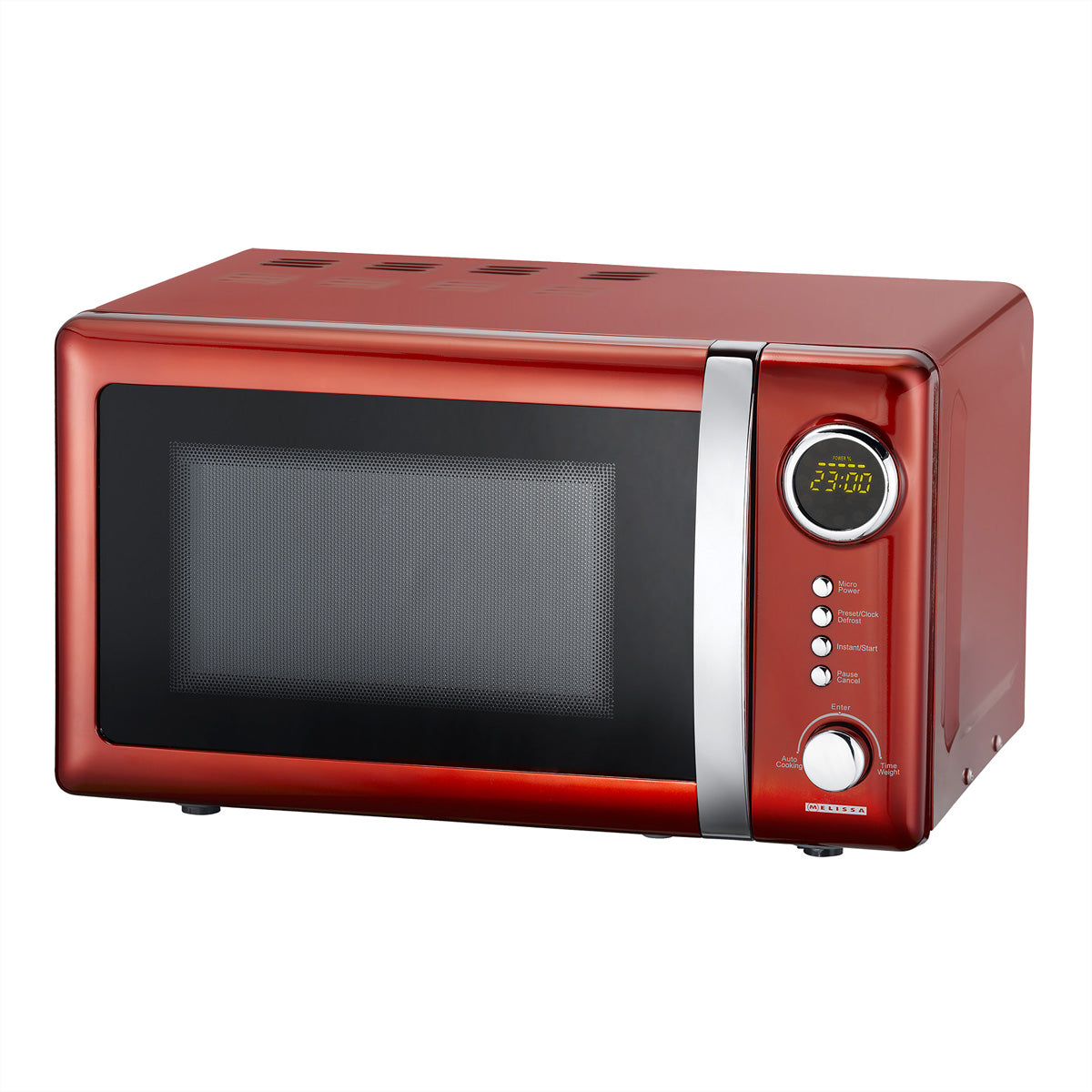 Melissa Solo-Mikrowelle 16330109 – 20 L, 700 W – Chilirrot