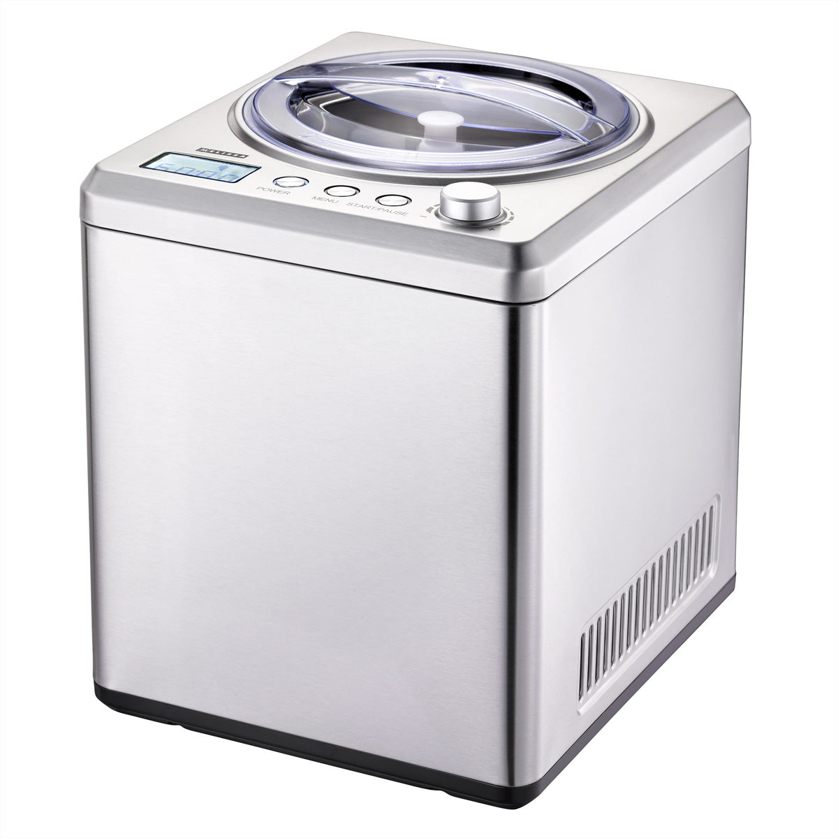 Melissa Eismaschine 16310193 – 2 l, Kompressor, 180 W – Silber