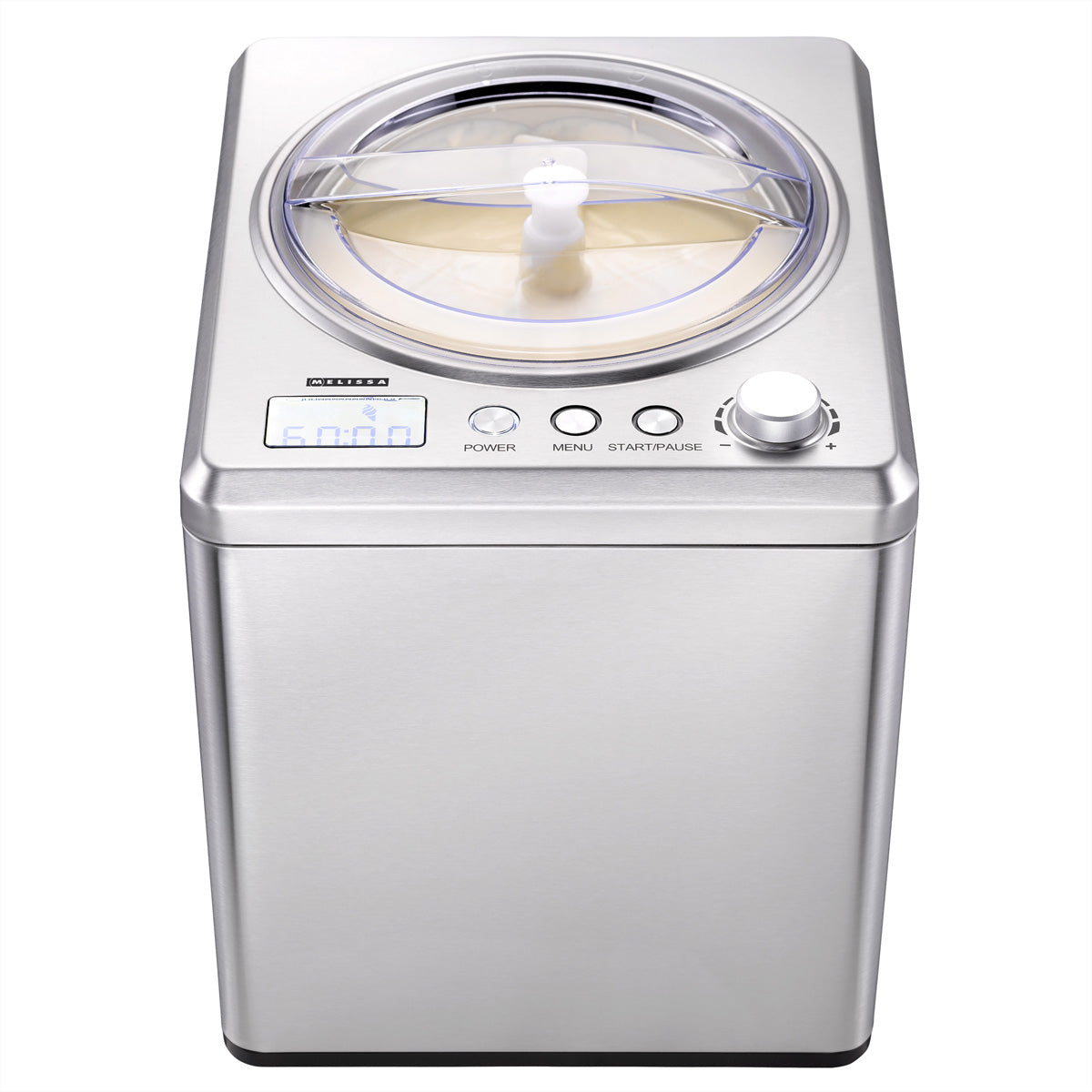 Melissa Eismaschine 16310193 – 2 l, Kompressor, 180 W – Silber