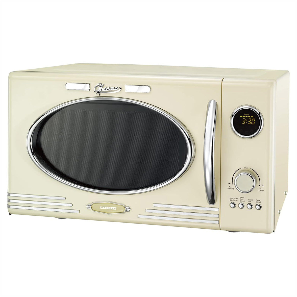 Melissa Kombi-Mikrowelle 16330128 – 23 l, Grill, 800 W – creme