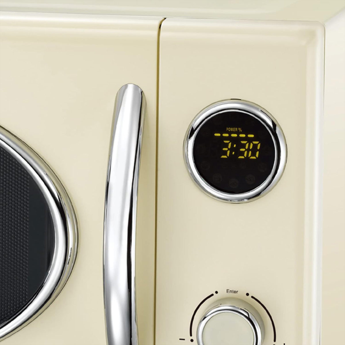 Melissa Kombi-Mikrowelle 16330128 – 23 l, Grill, 800 W – creme
