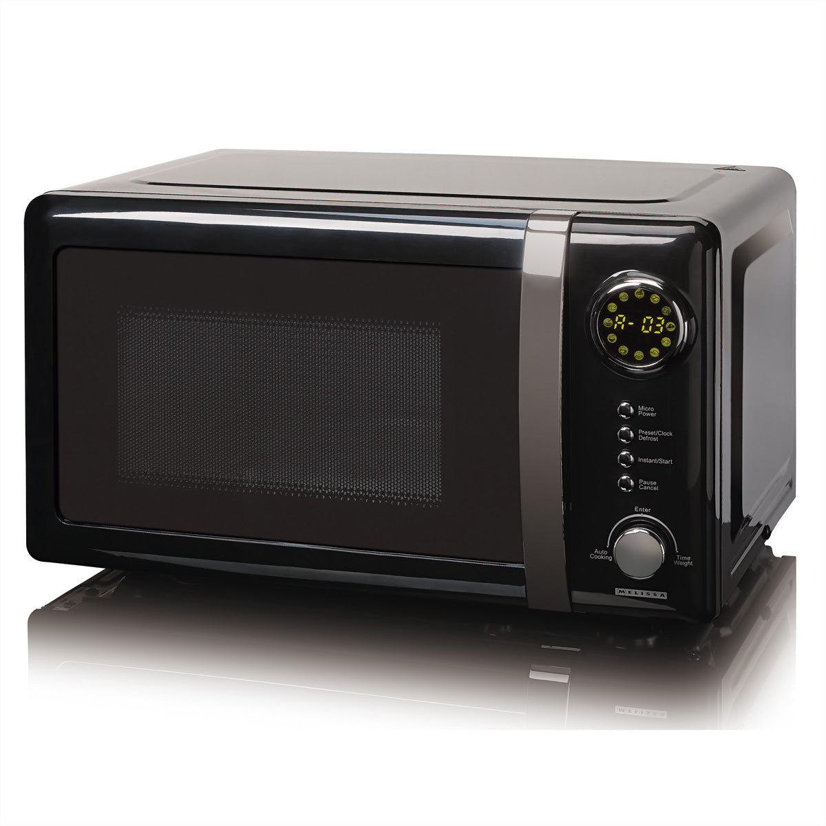 Melissa Solo-Mikrowelle 16330132 – 20 l – 700 W – schwarz