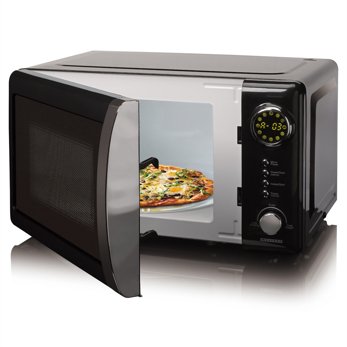 Melissa Solo-Mikrowelle 16330132 – 20 l – 700 W – schwarz