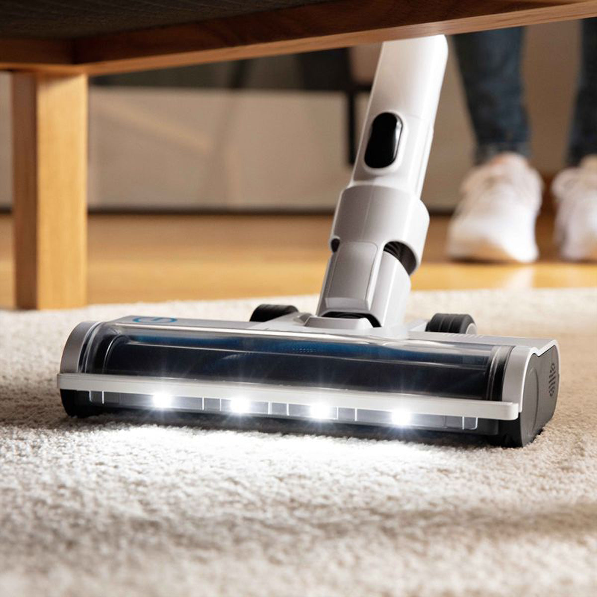 Hoogo Akkustaubsauger S3, 2-in-1 – 50 min, 300 W, 0,5 l Behälter