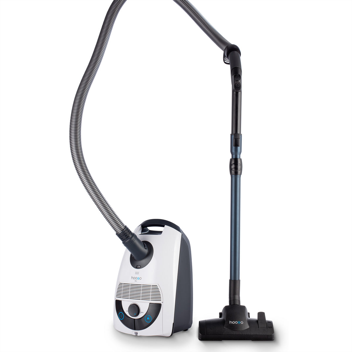 Hoogo Bodenstaubsauger B3+flipflop – mit Beutel, 850 W, HEPA 14