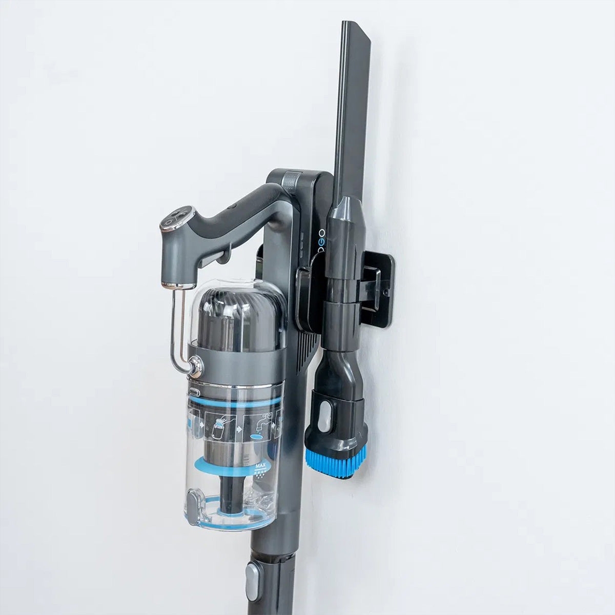 Hoogo Akkustaubsauger S6+, 2-in-1 – 50 min, 130 AW, Behälter 0,5 l