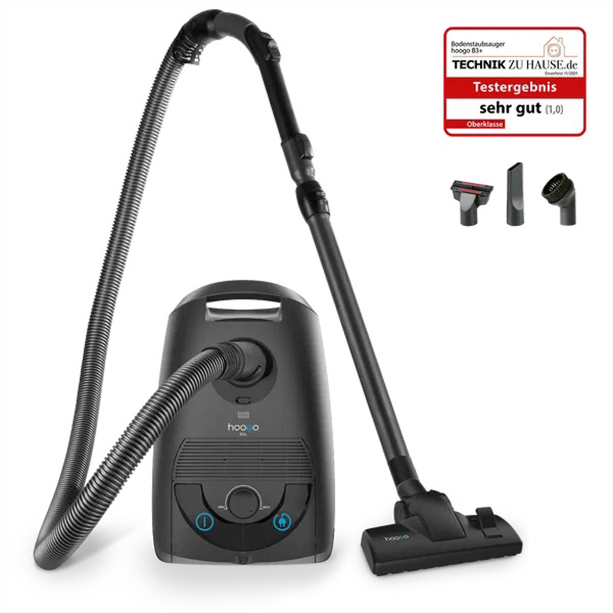 Hoogo Nass-/Trockensauger B3+ – 3,0 l, 850 W, HEPA 14